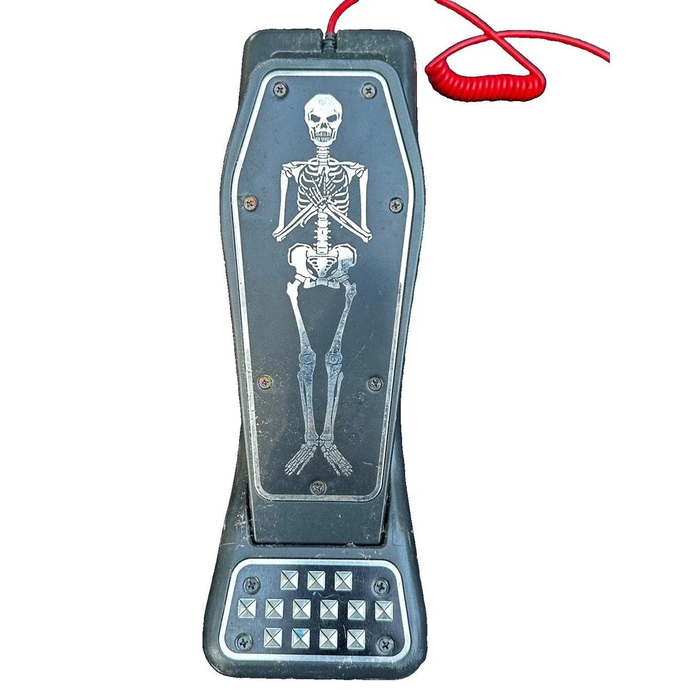 NYKO Metal Pedal Wired Drum RockBand Guitar Hero Video Game Skeleton ROCK BAND
